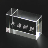 Customized Crystal Block Blank Crystal Cubes for Engraving