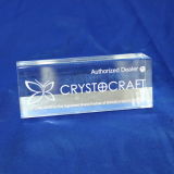 Customize Clear Office Gift Crystal Cube