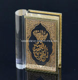 Koran Book in Crystal for Muslim Souvenir Gift