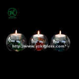 Single Color Glass Candle Cup by SGS (7*7*6)
