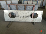 Andromeda White Granite Kitchen Countertop for Hotel Project