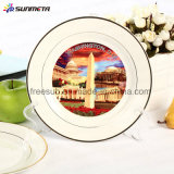 Freesub Sublimation Ceramic Dinner Plate for Gift (CY10B)