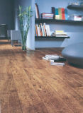 Commercial 12.3mm E1 HDF AC4 Woodgrain Texture Oak Waxed Edge Laminate Floor