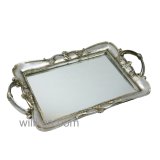 Wholesale Polyresin Frame Mirror Tray Decorative You Dresser