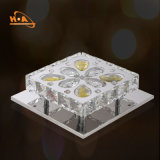 Hotel Dining Wedding Fixture Crystal Rectangular Crystal Ceiling Chandelier