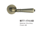 Zinc Alloy Door Handle Lock (M77-174 AB)