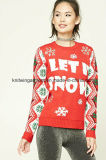 Lovely Holiday Christmas Tree Wind Printed Sweaters (W18-342)