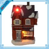 Fiber Optic Christmas Shop Village House Building Decoration Light Gift