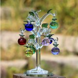 Wholesale Crystal Apple Tree Craft for Home Decoration