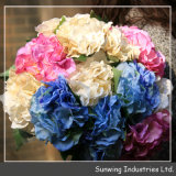 Wedding Bouquet Artificial Blue Rose Fake Flower