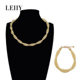 Hot Fashion Mesh Crystal Choker Necklace Bracelet Jewelry Gold Choker Designs