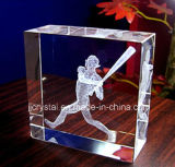 3D Laser Photo Wedding Favors Crystal Rectangle Block Personalized Gifts