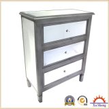 Bedroom Furniture 3-Drawers Wooden Mirrored Accent Chest