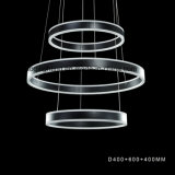 3 Rings LED Acrylic Modern Pendant Light (AQ-66055-D400+D600+D400)
