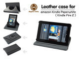 360 Degree Rotary Leather Case for Kindle Fire 2, Kindle Paperwhite
