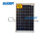 Suoer Factory Supply Poly Solar Panel 18V20W Solar Cell