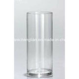 Clear Crystal Mouth-Blown Glass Vase (V-036)
