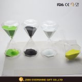 Custom Colored Decorations Glass Hourglass