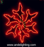 Outdoor Christmas Decoration LED Snowflake Motif Lights