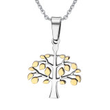 Pendants Silver & Gold-Color Stainless Steel Necklaces