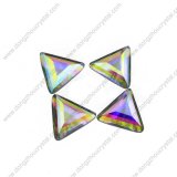 Ab Triangle Flat Back Glass Jewelry Stone for Wholesale