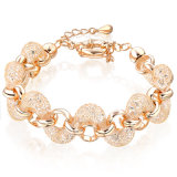 Fashion Gold Jewellery Jewelry Charm Crystal Handmade Bracelet Alloy Bangle