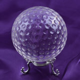 Crystal Golf Ball with Stand for Souvenir Gift