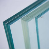 6.38-39.52mm Sandblasted Clear Tempered Glass for Shower Room