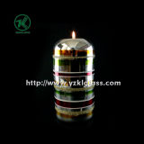 Single Color Glass Candle Cup (DIA7.5*15)