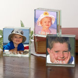 Personalized Mini Glass Photo Blocks for Ladies Gifts