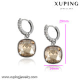 93747 Fashion Square Zircon Jewelry Eardrop Crystals Earring From Swarovski Jewelry