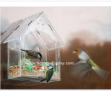 Clear Acrylic Window Bird Feeder with Sucion Cups
