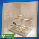 Special Clear Acrylic Bird Cage, Storage Plexiglass Bird Hamster Cage