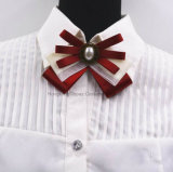 2018 Brooches for Broche Zinc Alloy New Hot Bowknot Brooch and Shirt Bow Tie College Wind Collar (BR-02)