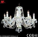 Crystal Chandelier with Glass Chains Wl-82098A