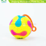 Flashing Sounding Light-up Spiky Puffer Massaging Ball Yo-Yo Toys