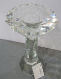 Ccrystal Candle Holder with Single Poster for Home Decoration