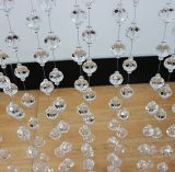 Glass Decoration of Crystal Faceted Curtain