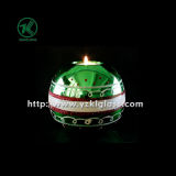 Single Color Glass Candle Cup (DIA10*9)
