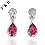 Wholesale Crystal Jewelry Water Drop Diamond Dangle Party Earrings