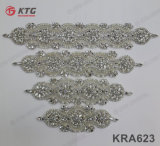 Sparkle Shine Wholesale Custom Designs Rhinestone Applique Crystal Bridal Embellishment