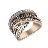 New Design Fashion Jewellery Gold Plated Ring