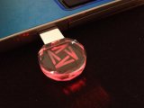 Round Ball Shape Crystal USB Flash Memory