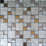 Color Block Crystal Glass Mosaic for Building Matrial (VMW3206)