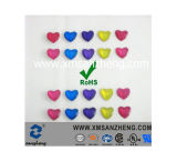 Heart Shape Resinepoxy Resin Self Adhesive Tear Resistant Full Color Labels