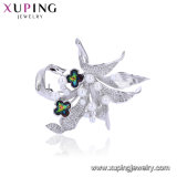 00100 Fashion Flower Shape Brooch Crystal From Swarovski Elements Jewelry for The Party