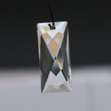 Chandelier Lighting Lamp Crystal Glass Rectangle Prisms Parts