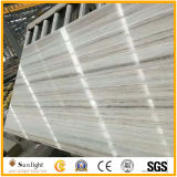 China White Marble, Wood Vein Marble Tile, White Marble Slab, Crystal Wood Grain Marble