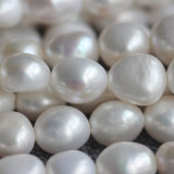 14-16mm Large Hole Nugget Baroque Natural Freshwater Pearl Beads Wholesale