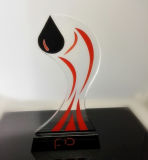 Water Drop and Tear Drop Shaped Crystal Awards and Trophies